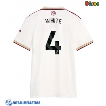 Fotballdrakt Dame Arsenal Ben White #4 Tredjedrakt 2025-26 Kortermet